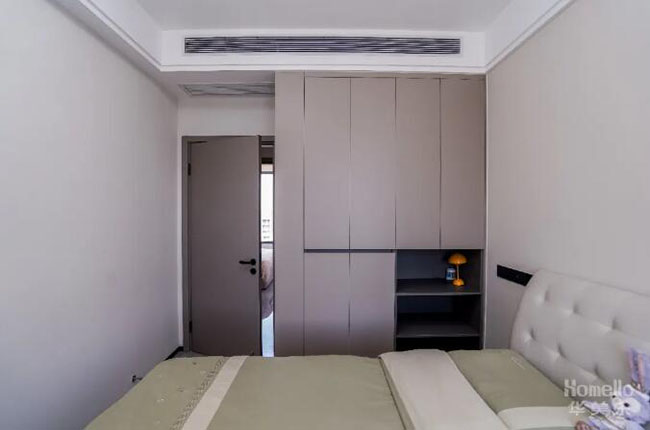 118㎡三居室,淺色調(diào)演繹現(xiàn)代魅力,體驗功能美學(xué)現(xiàn)代三居室